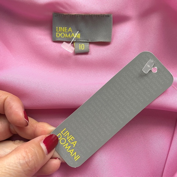 Vintage Pink Sleeveless Beaded Midi Dress - Medium, brand new with tags! - Picture 8 of 13